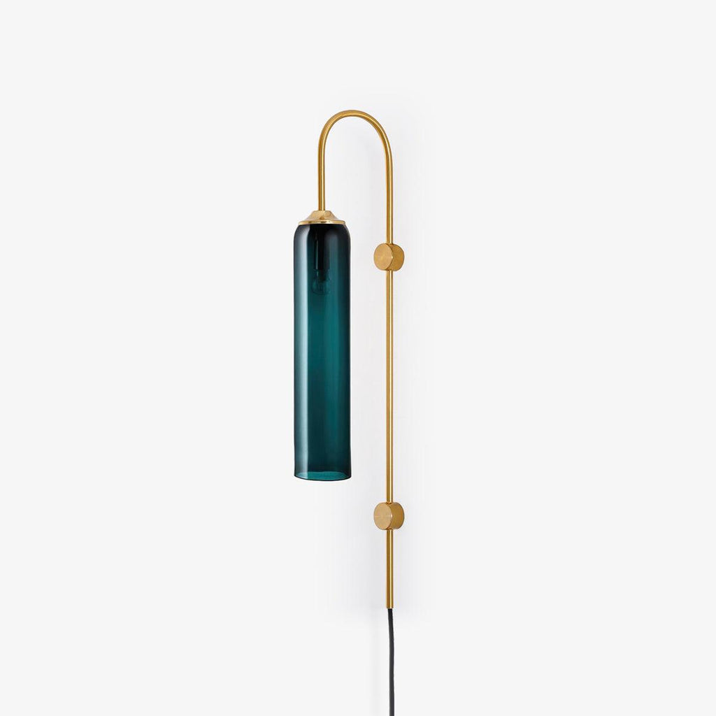 Contemporary Glass Plug-In Wall Light, Plug-In Wall Sconce, detail 20