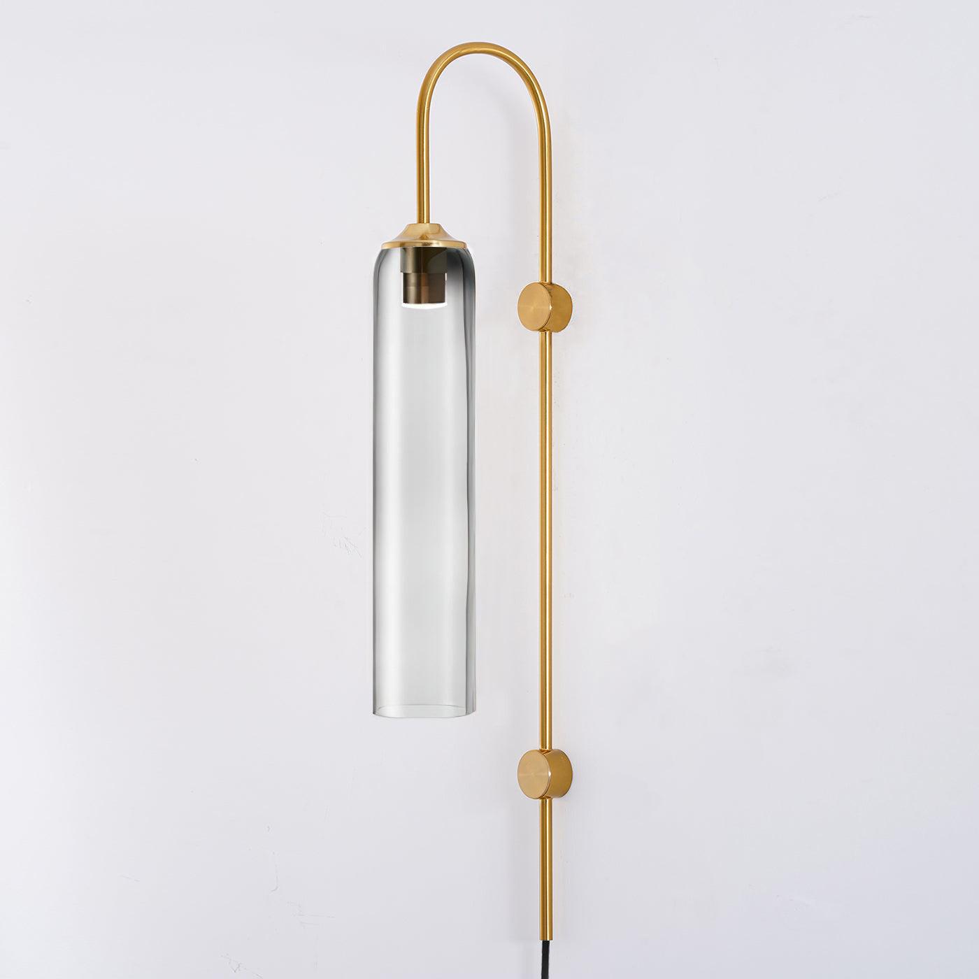 Contemporary Glass Plug-In Wall Light, Plug-In Wall Sconce, detail 21