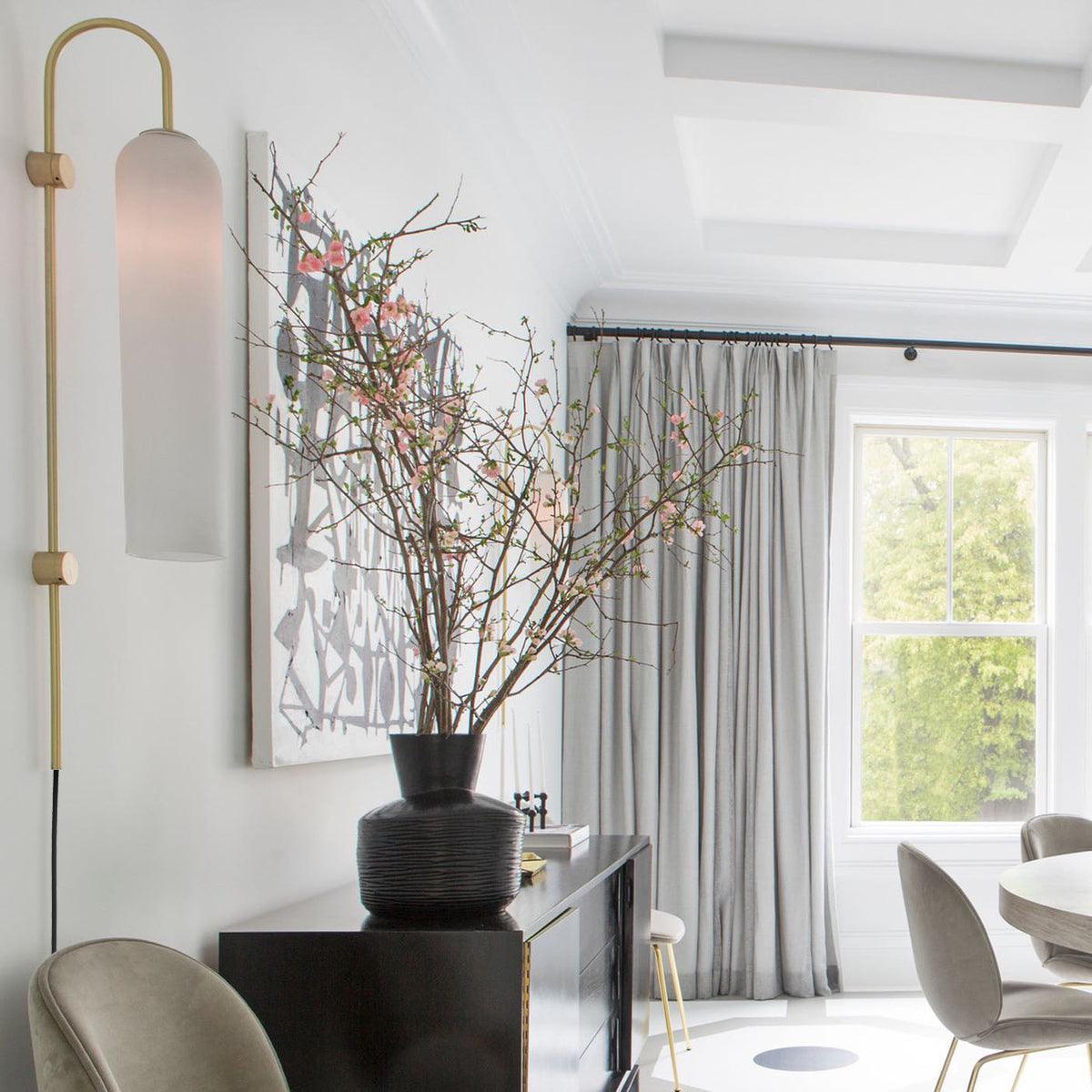 Contemporary Glass Plug-In Wall Light, Plug-In Wall Sconce, detail 35
