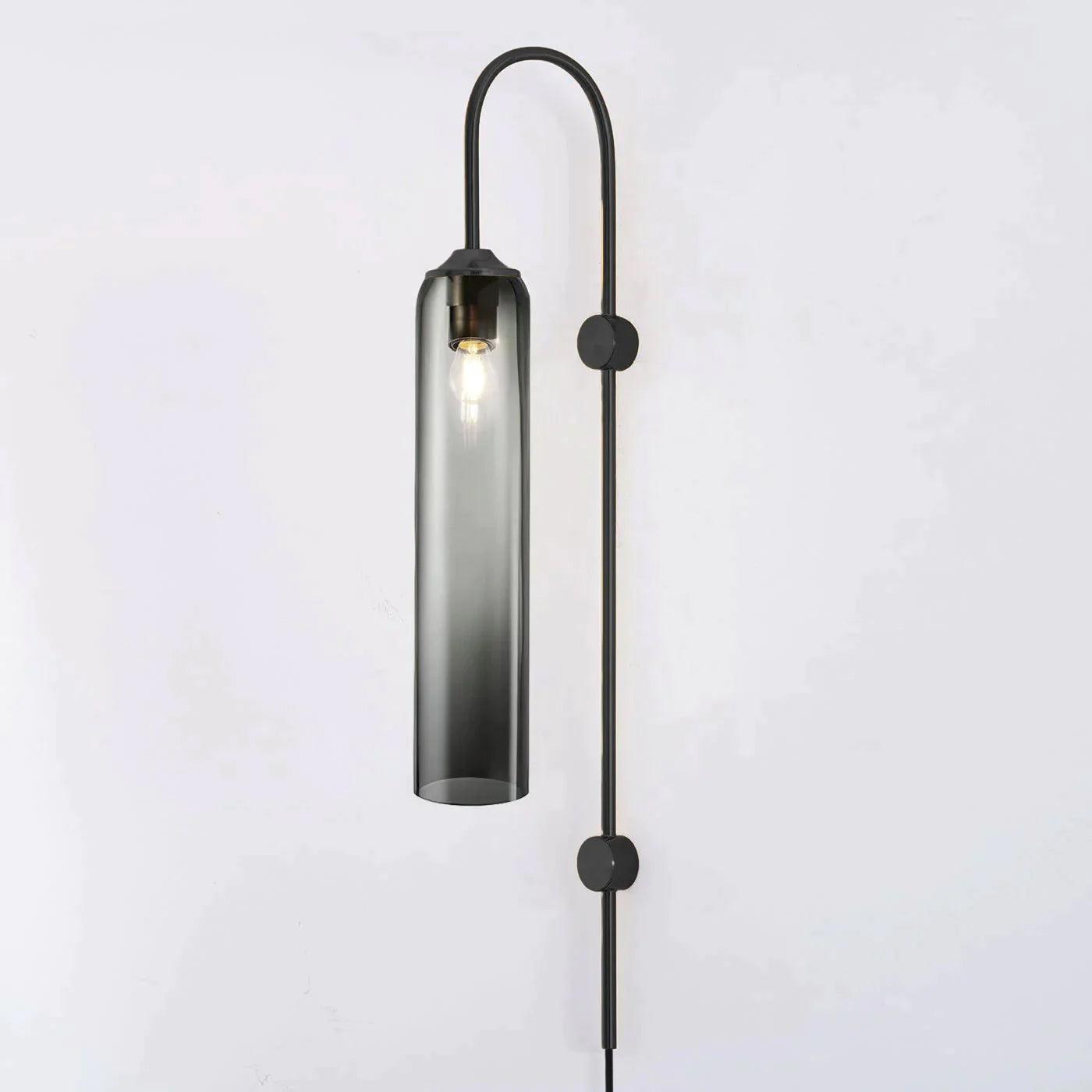 Contemporary Glass Plug-In Wall Light, Plug-In Wall Sconce, detail 48