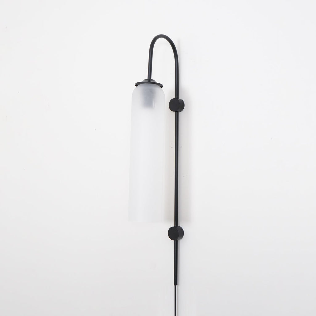 Contemporary Glass Plug-In Wall Light, Plug-In Wall Sconce, detail 74