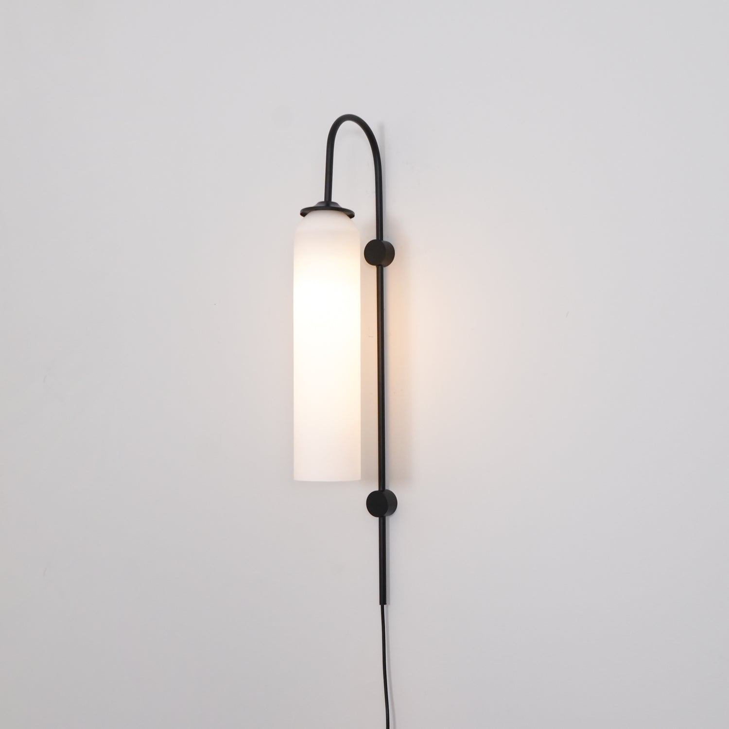 Contemporary Glass Plug-In Wall Light, Plug-In Wall Sconce, detail 76