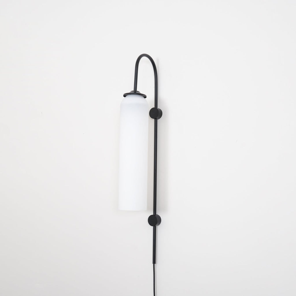 Contemporary Glass Plug-In Wall Light, Plug-In Wall Sconce, detail 63