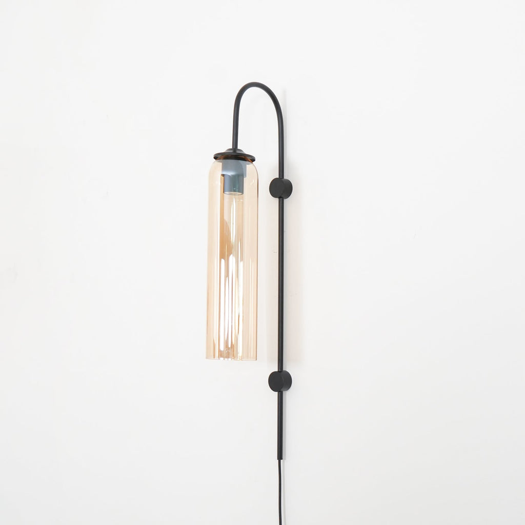 Contemporary Glass Plug-In Wall Light, Plug-In Wall Sconce, detail 67