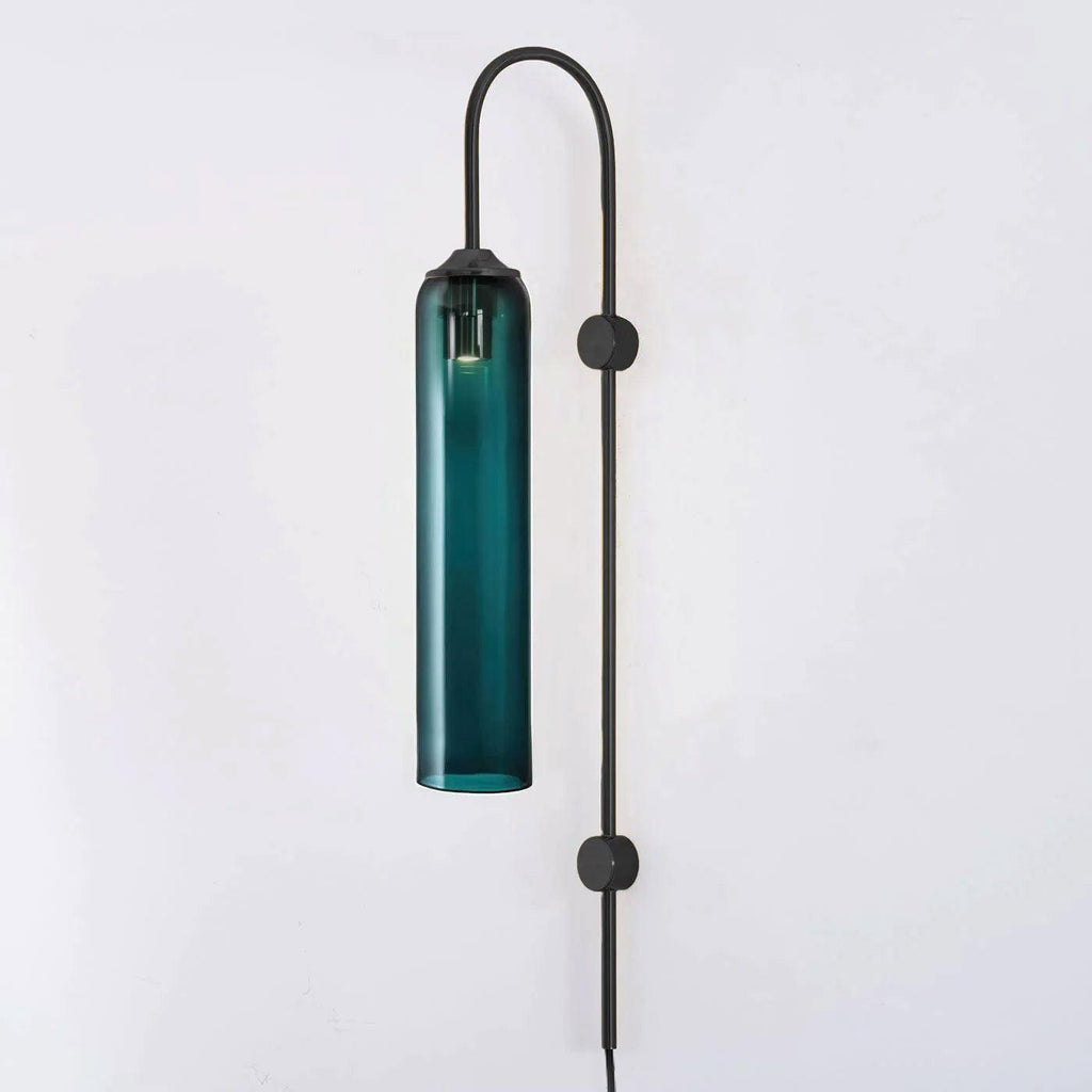 Contemporary Glass Plug-In Wall Light, Plug-In Wall Sconce, detail 54