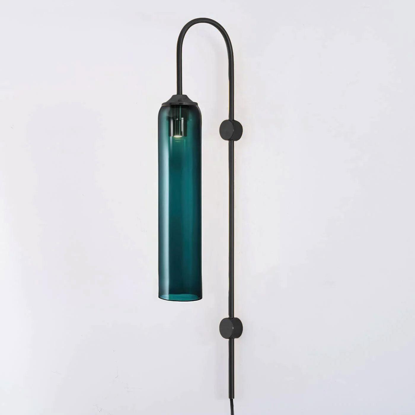 Contemporary Glass Plug-In Wall Light, Plug-In Wall Sconce, detail 54