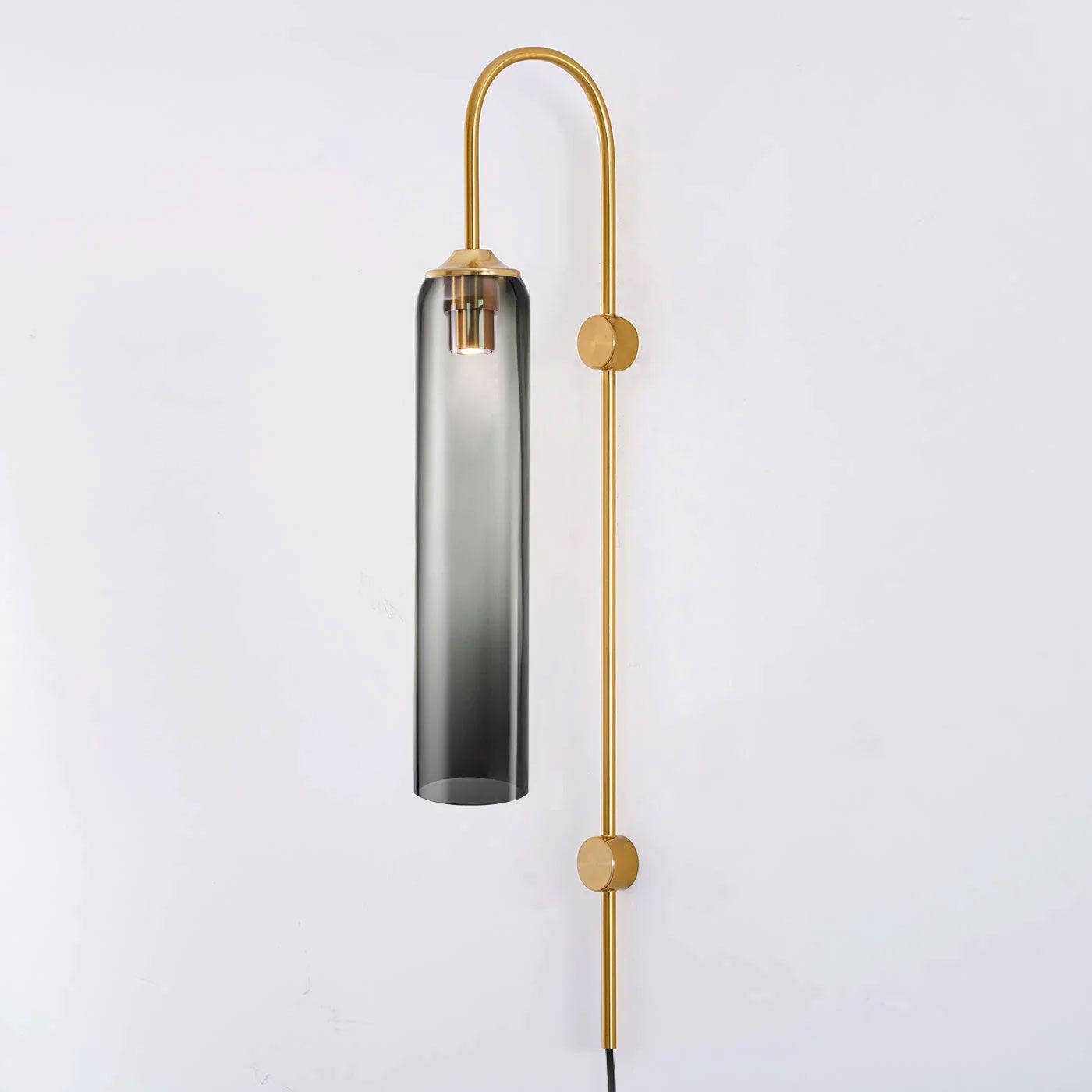 Contemporary Glass Plug-In Wall Light, Plug-In Wall Sconce, detail 59