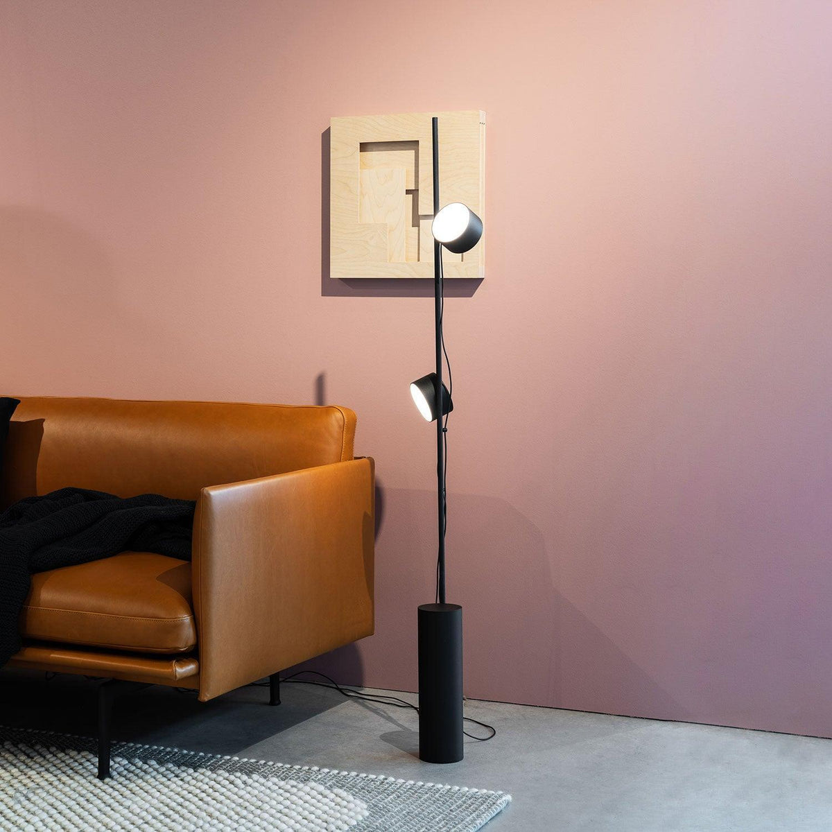 Contemporary LED Art Floor Light 8.3", Floor Lamp, detail 8