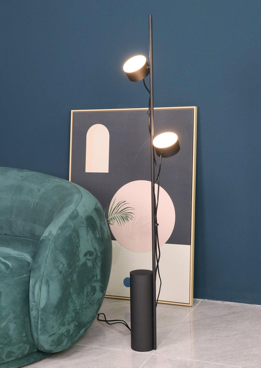 Contemporary LED Art Floor Light 8.3", Floor Lamp, detail 18