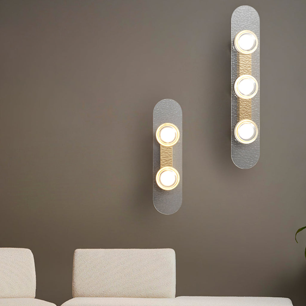 Modulo Brass Wall Light, Hardwired Wall Sconce, detail 15
