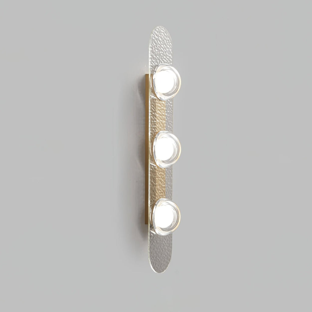 Modulo Brass Wall Light, Hardwired Wall Sconce, detail 6