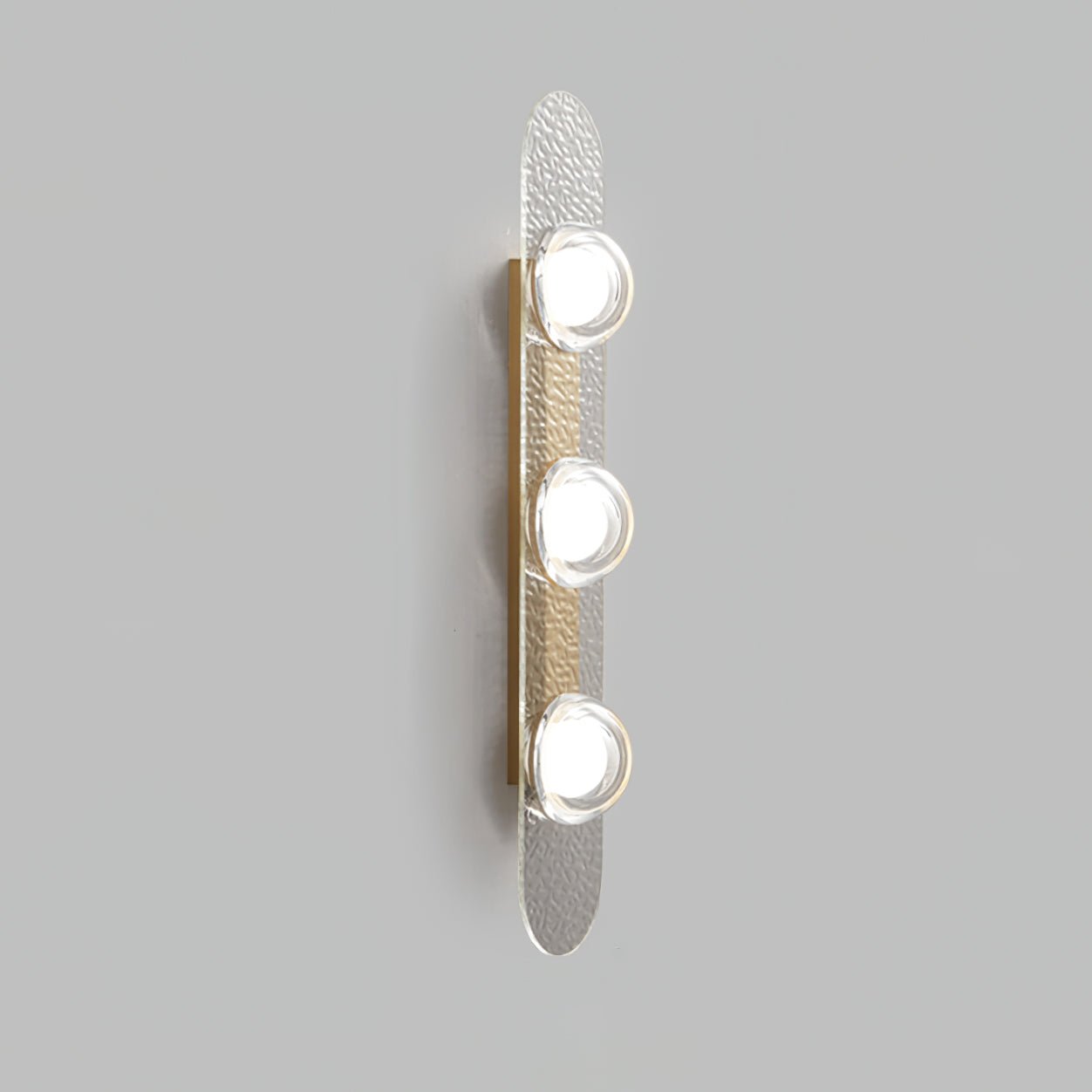 Modulo Brass Wall Light, Hardwired Wall Sconce, detail 6