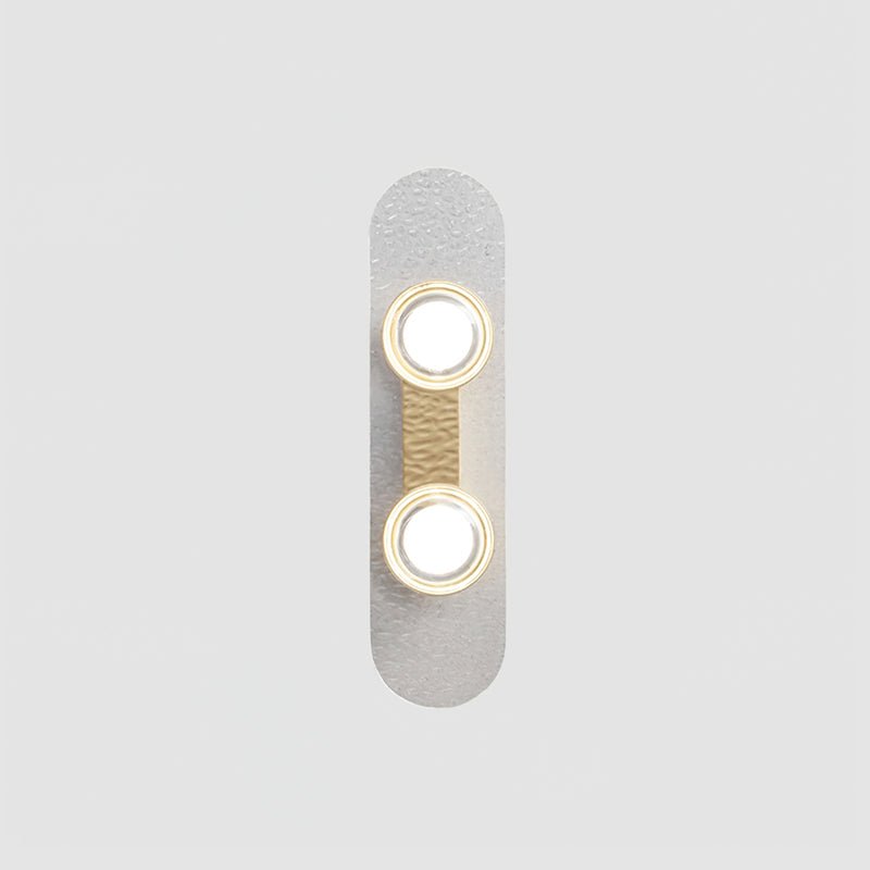 Modulo Brass Wall Light, Hardwired Wall Sconce, detail 8