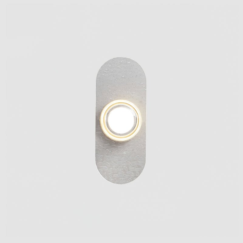 Modulo Brass Wall Light, Hardwired Wall Sconce, detail 9