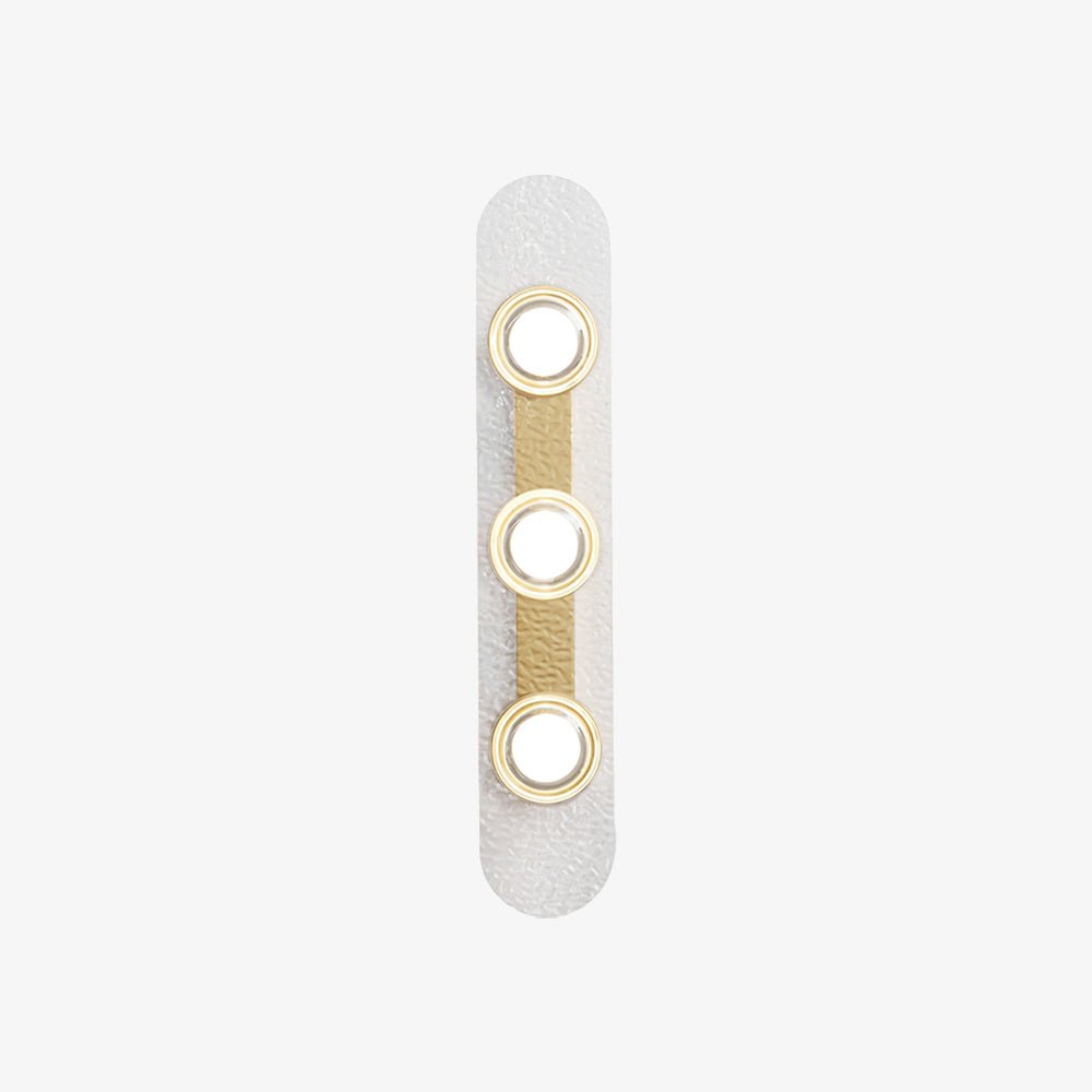 Modulo Brass Wall Light, Hardwired Wall Sconce, detail 10