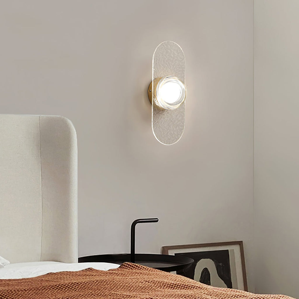 Modulo Brass Wall Light, Hardwired Wall Sconce, detail 2