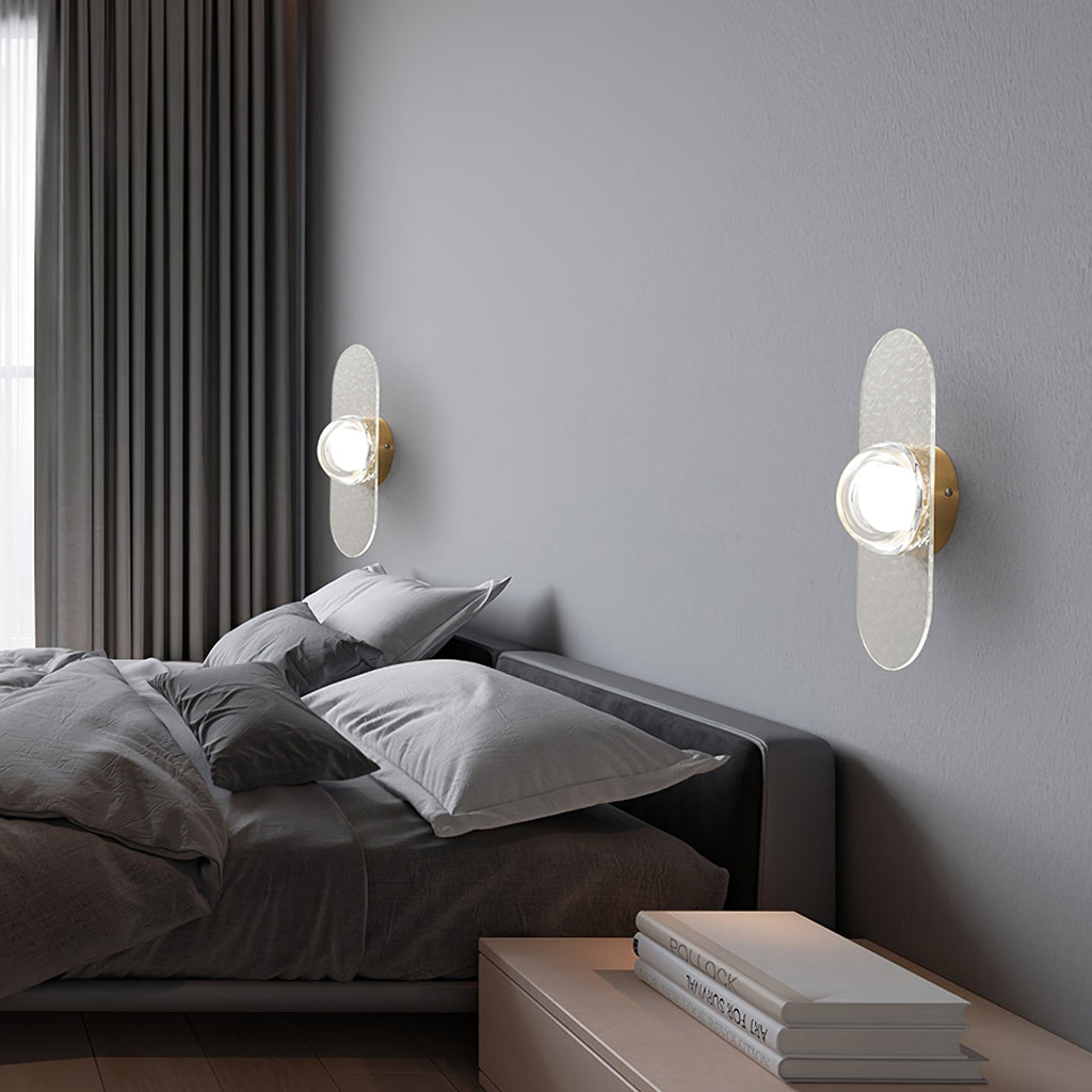 Modulo Brass Wall Light, Hardwired Wall Sconce, detail 18
