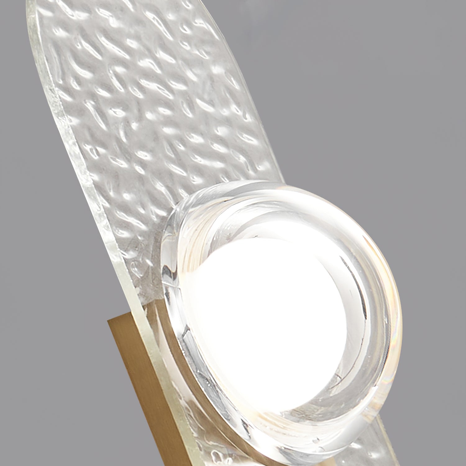 Modulo Brass Wall Light, Hardwired Wall Sconce, detail 19