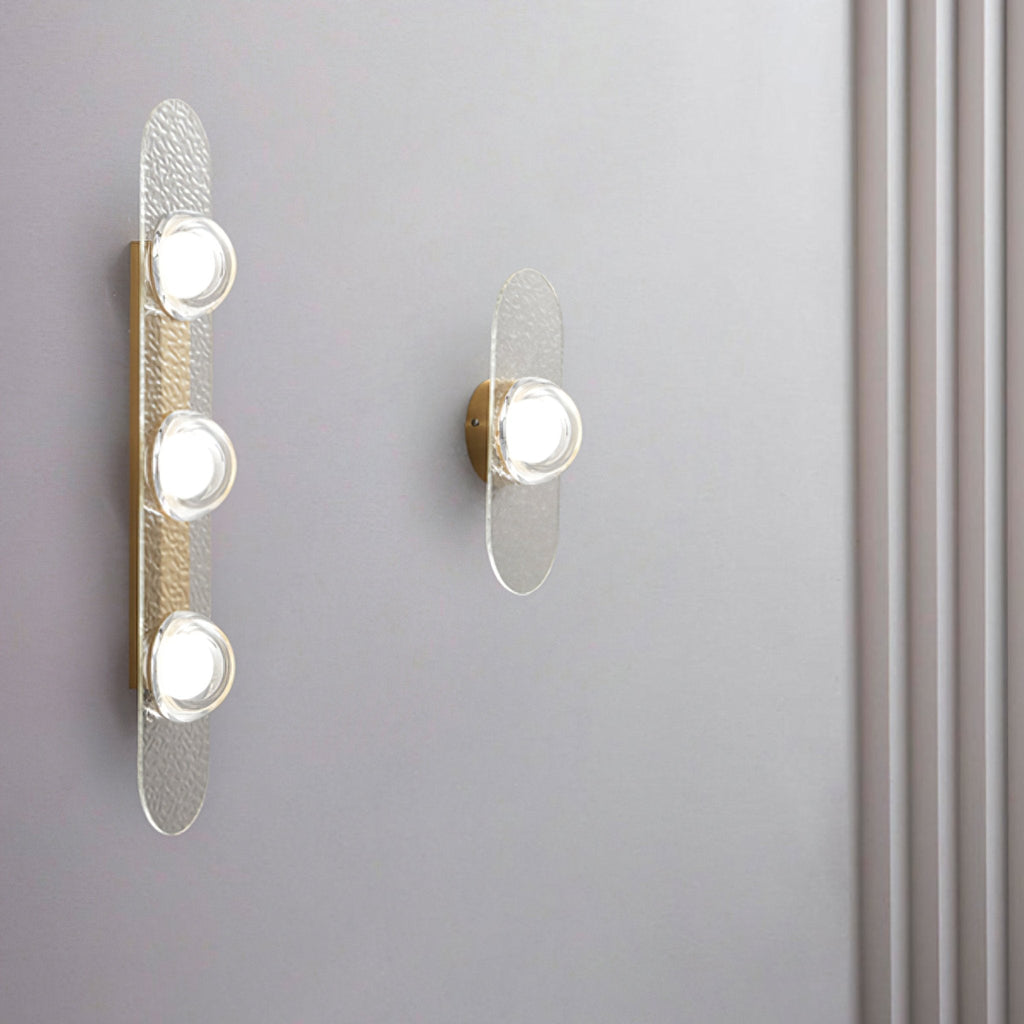 Modulo Brass Wall Light, Hardwired Wall Sconce, detail 3