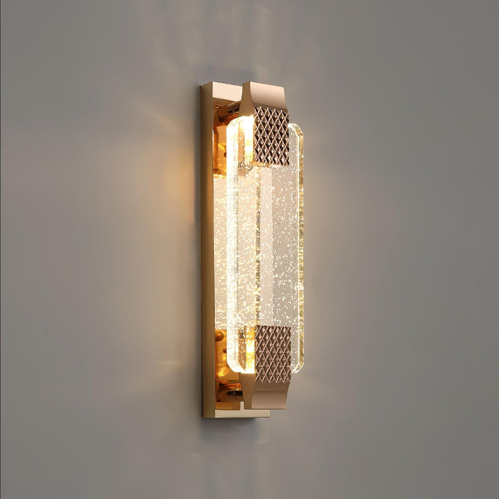 Moet Wall Light, Hardwired Wall Sconce, Bubble crystal, Dia 10cm x H 40cm