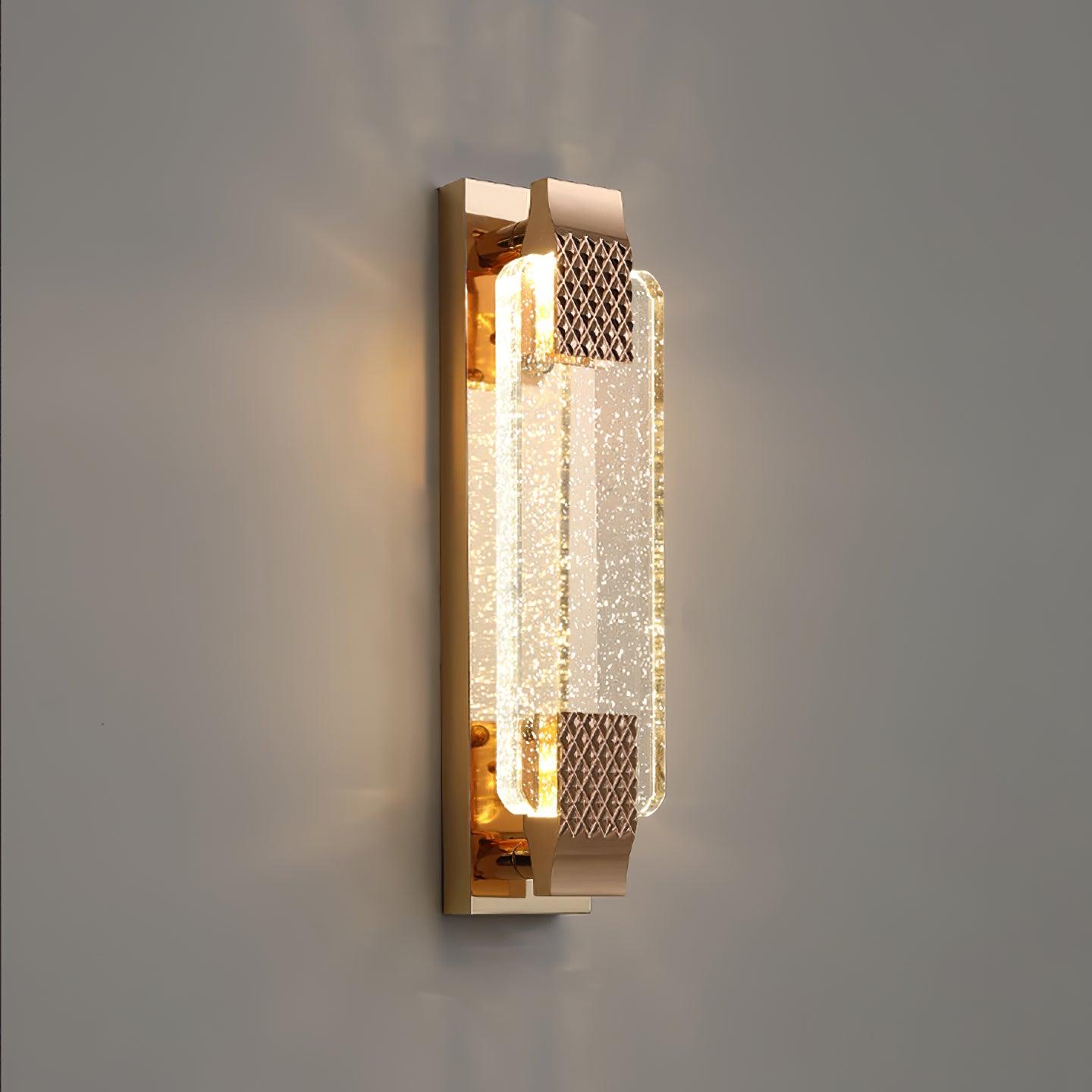 Moet Wall Light, Hardwired Wall Sconce, Bubble crystal, Dia 10cm x H 40cm
