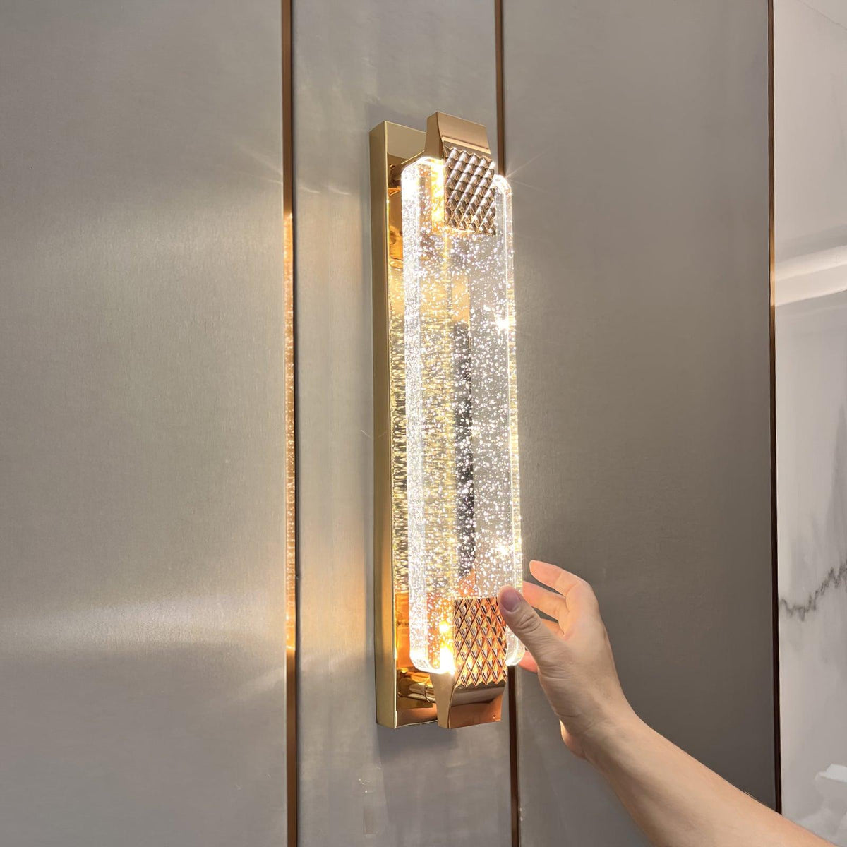 Moet Wall Light, Hardwired Wall Sconce, detail 4
