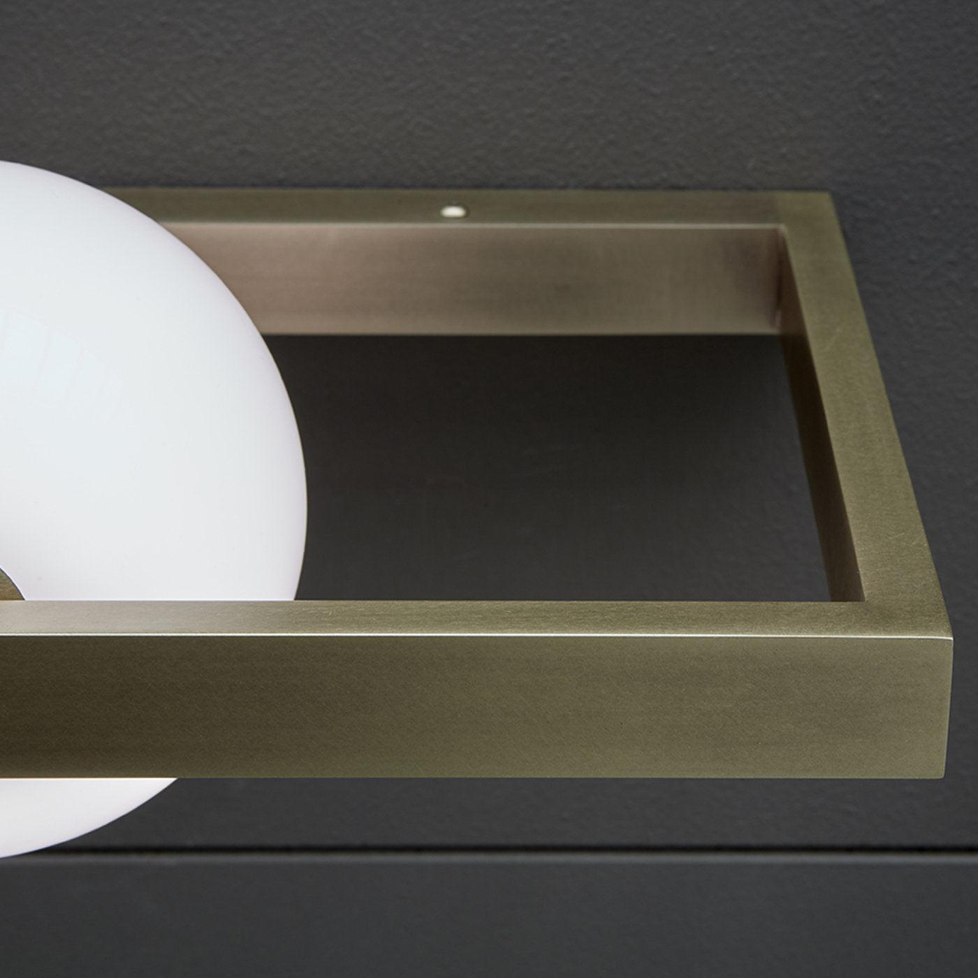 Mondrian Glass Wall Light, Bedroom Wall Sconce, detail 4
