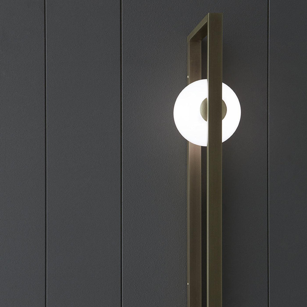 Mondrian Glass Wall Light, Bedroom Wall Sconce, detail 5
