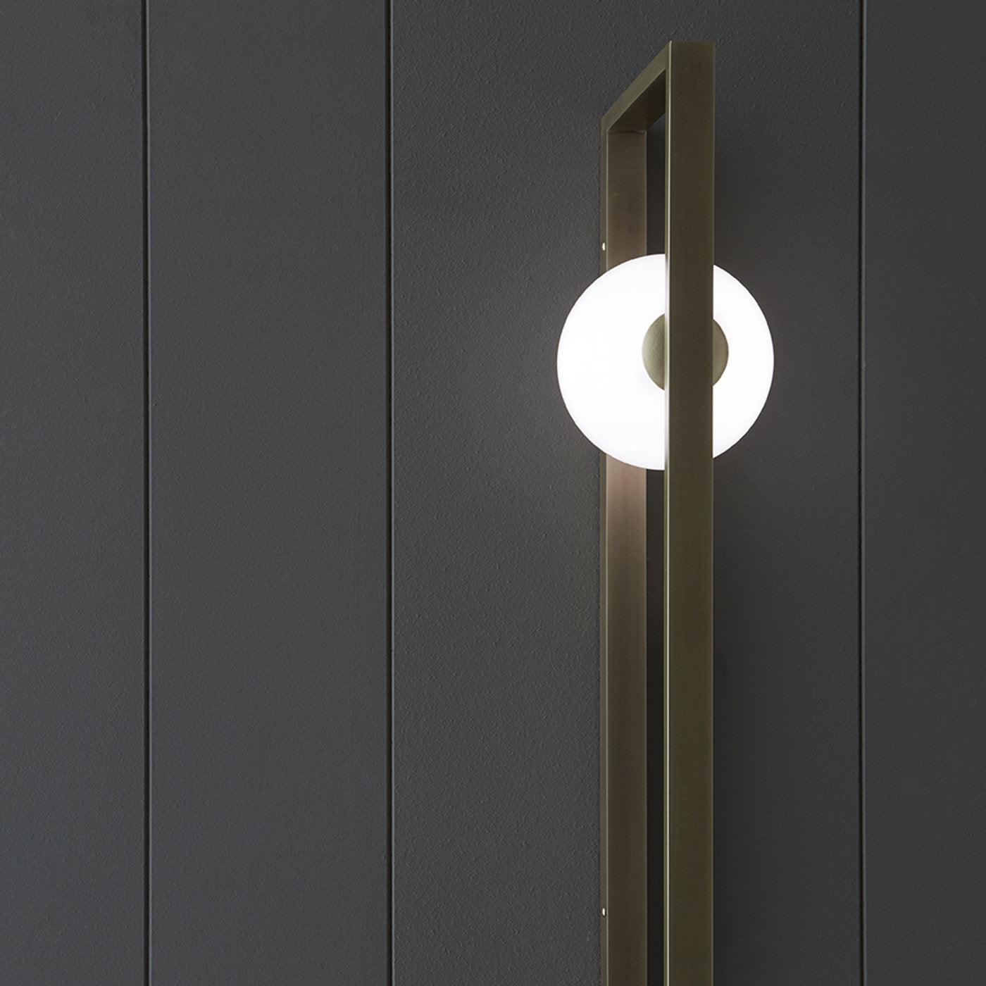 Mondrian Glass Wall Light, Bedroom Wall Sconce, detail 5