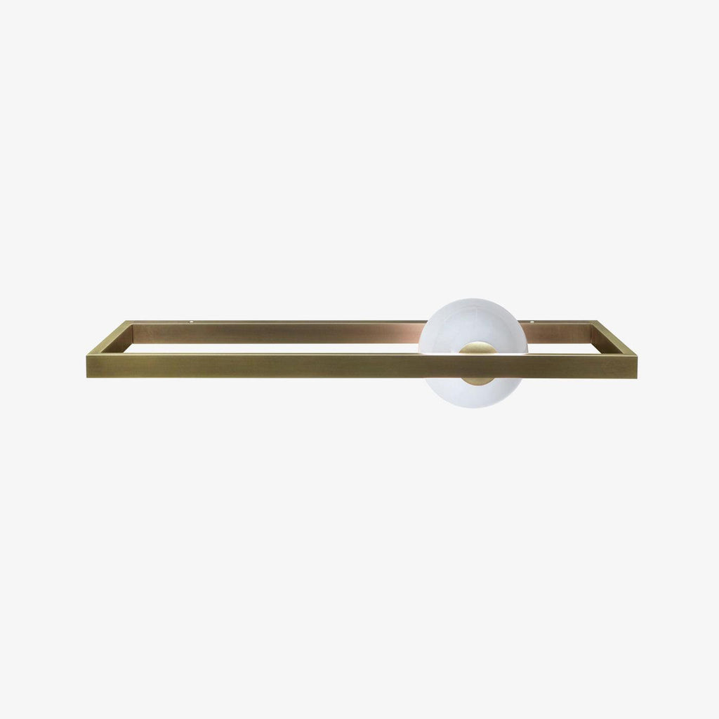Mondrian Glass Wall Light, Bedroom Wall Sconce, detail 6