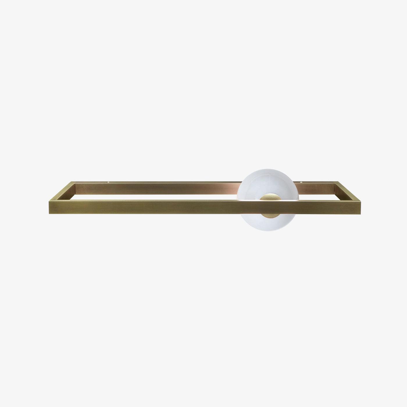 Mondrian Glass Wall Light, Bedroom Wall Sconce, detail 6