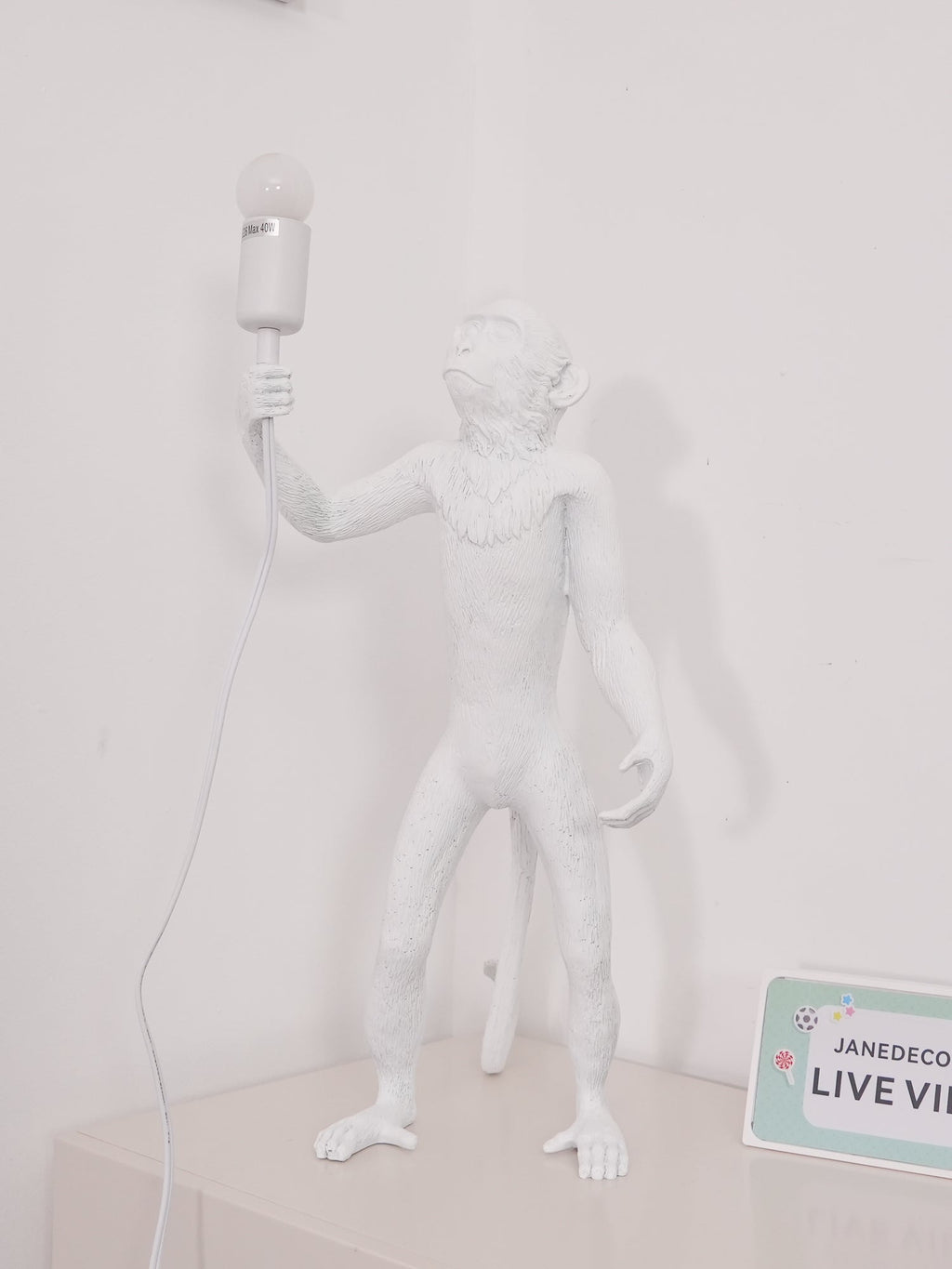 Monkey Table Light, Bedside Table Lamp, detail 42