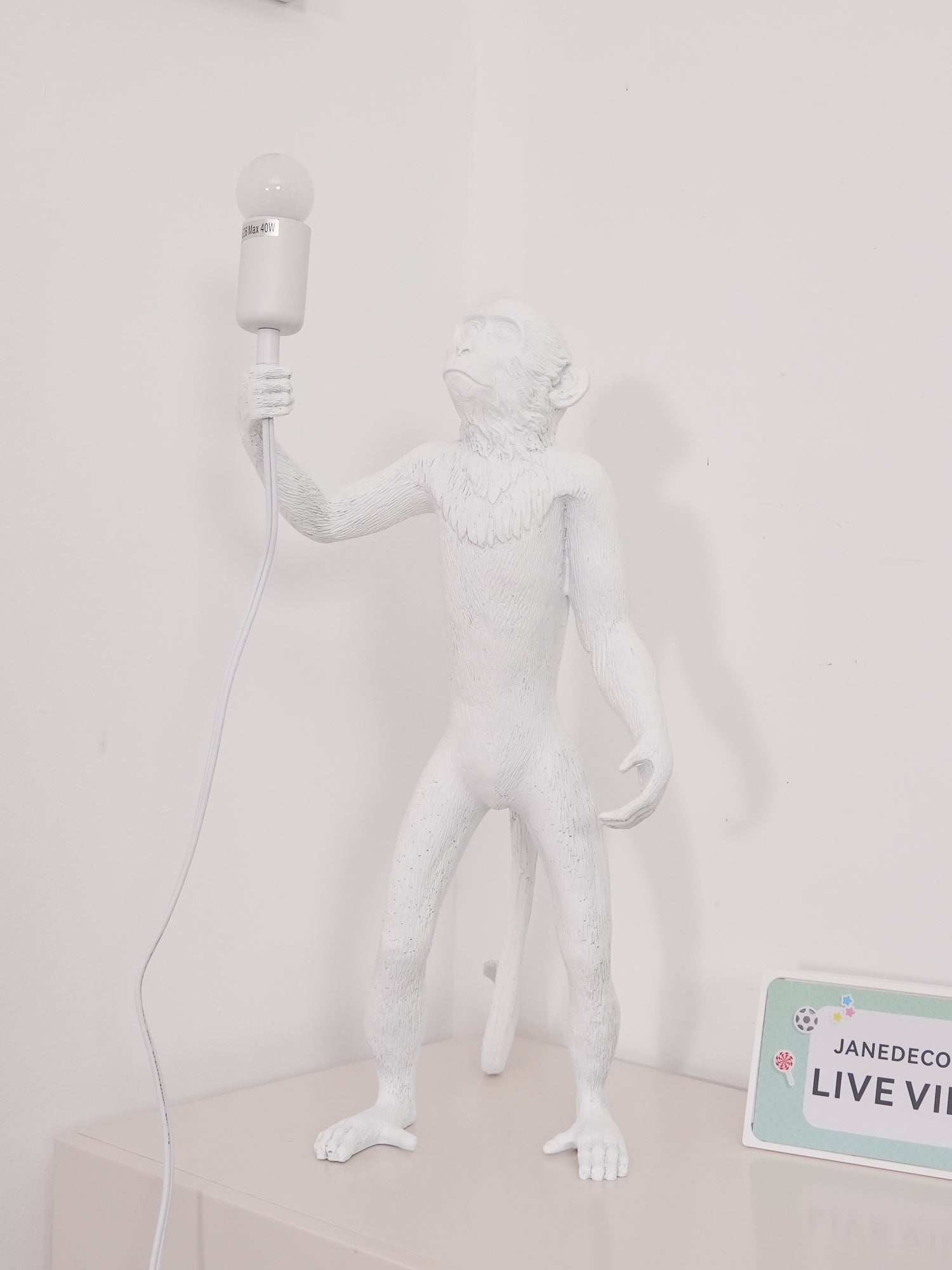 Monkey Table Light, Bedside Table Lamp, detail 42