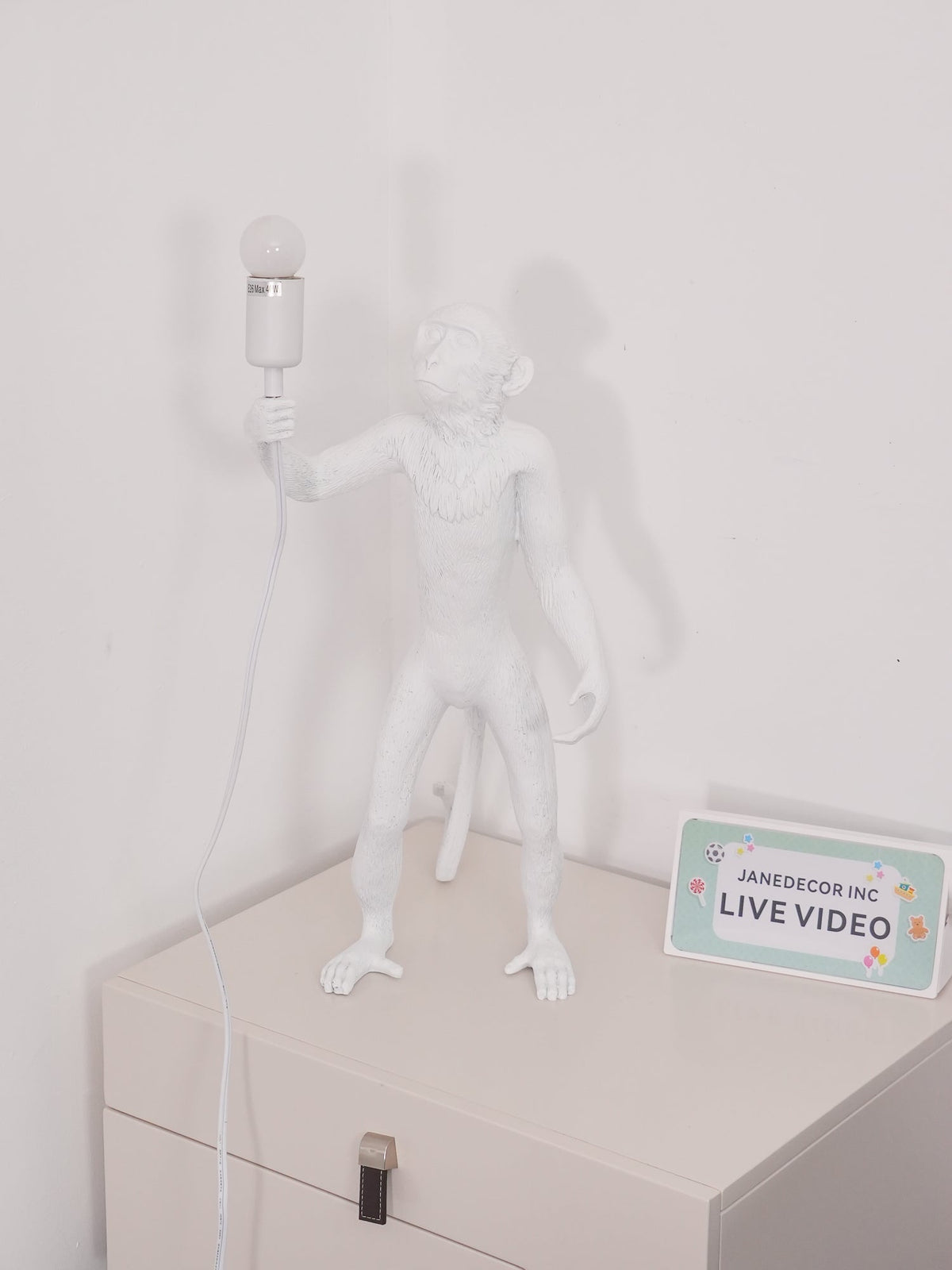 Monkey Table Light, Bedside Table Lamp, detail 41