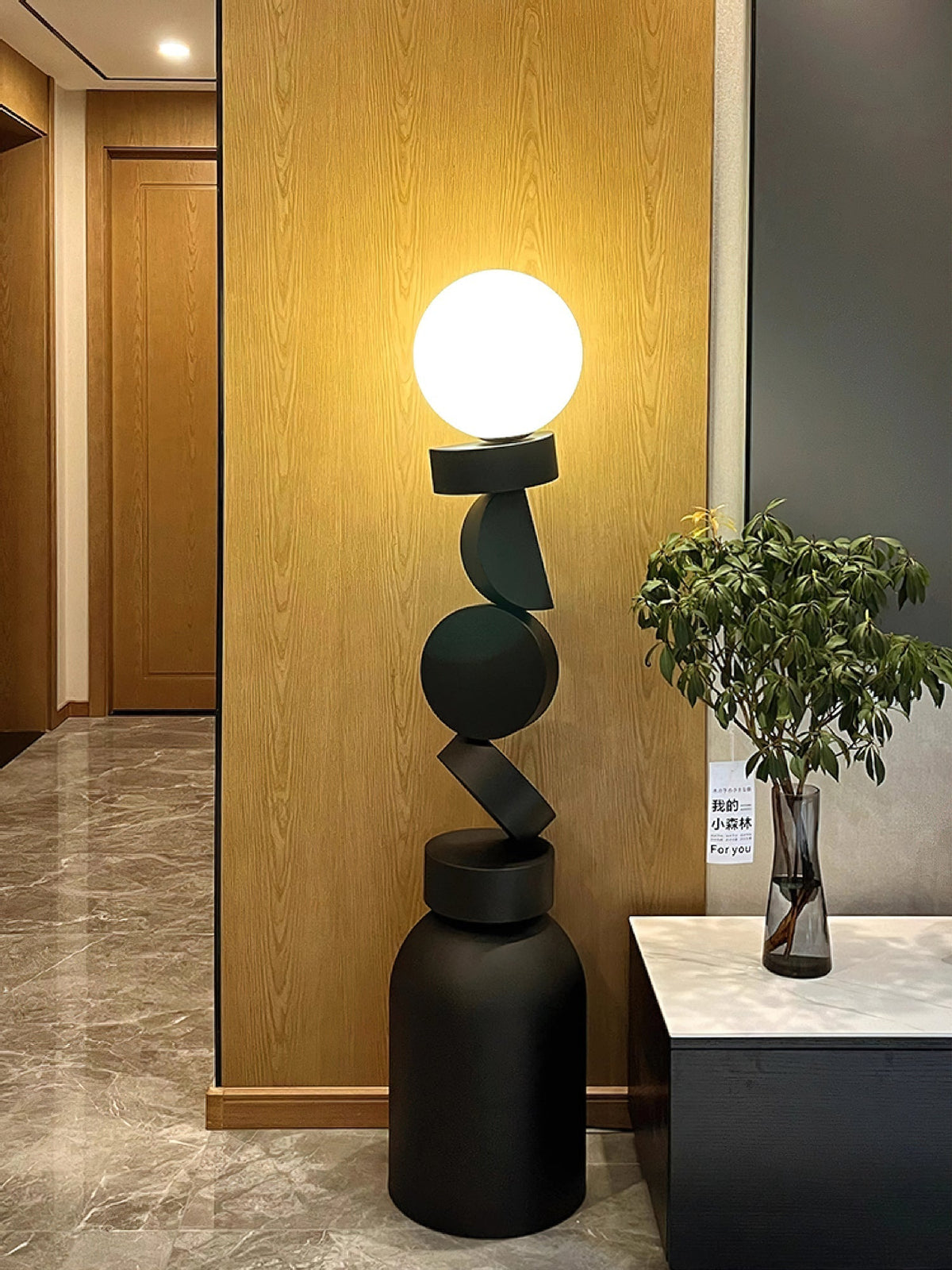 Monolith Cube Floor Light, Floor Lamp, detail 9