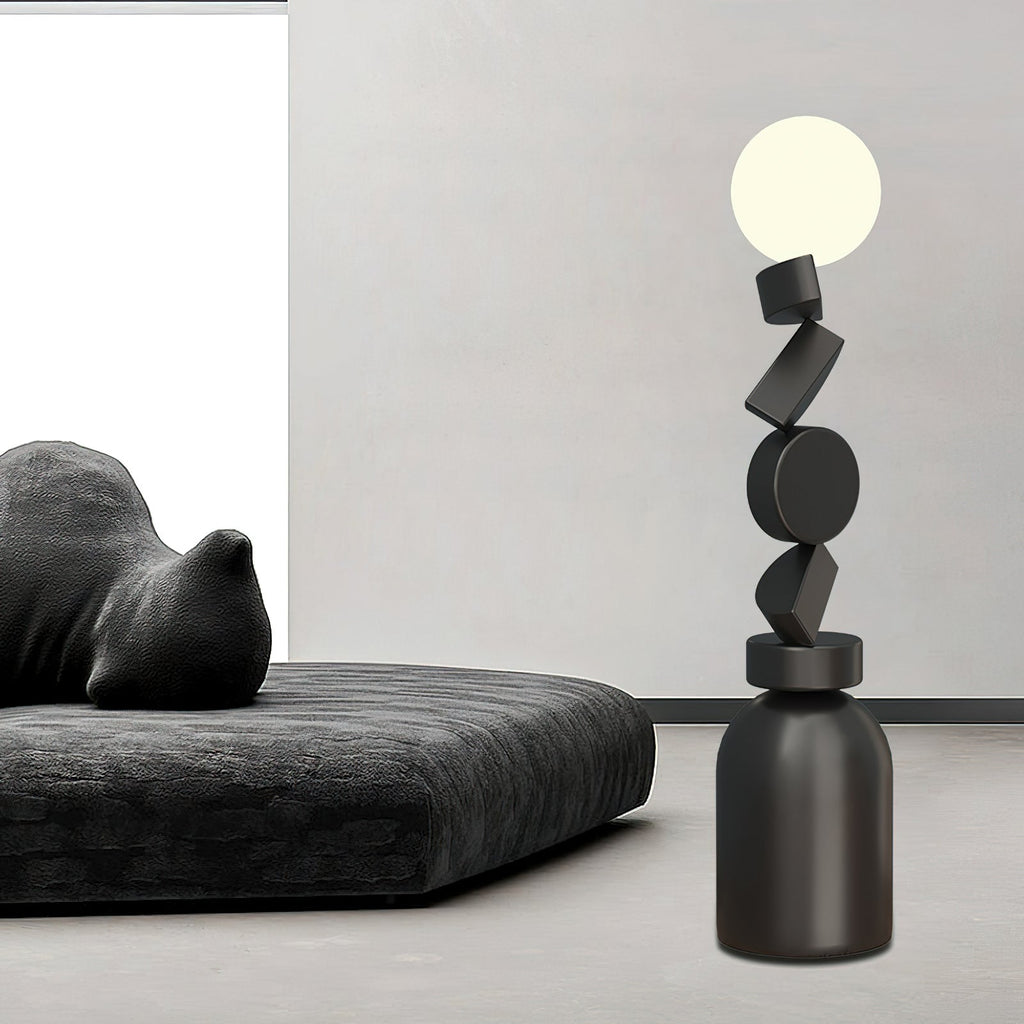 Monolith Cube Floor Light, Floor Lamp, detail 12