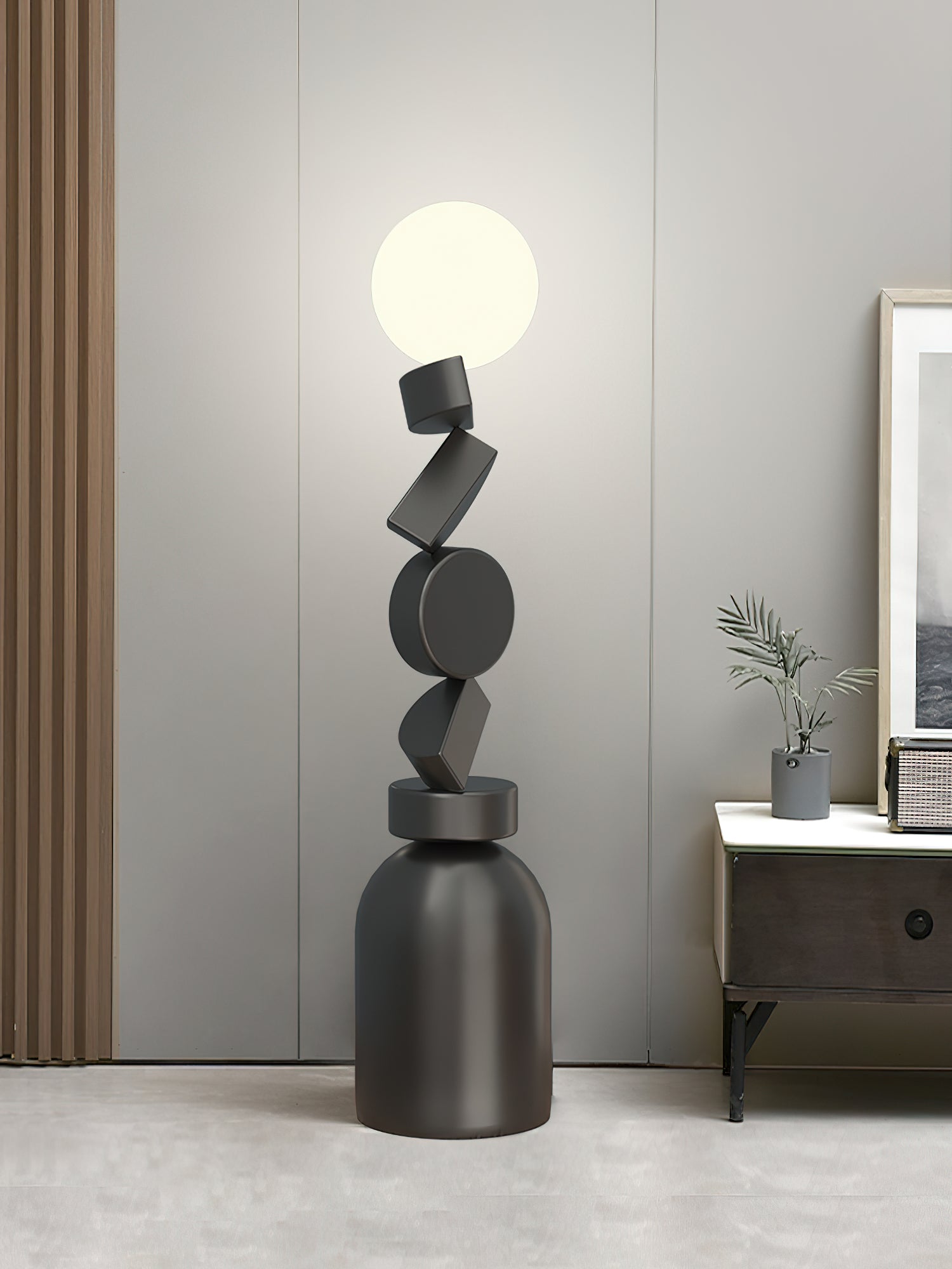 Monolith Cube Floor Light, Floor Lamp, detail 3