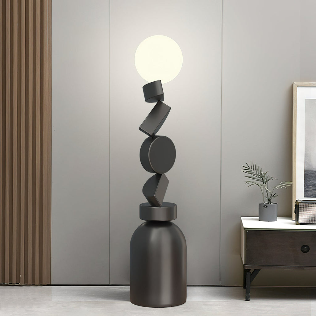 Monolith Cube Floor Light, Floor Lamp, detail 13
