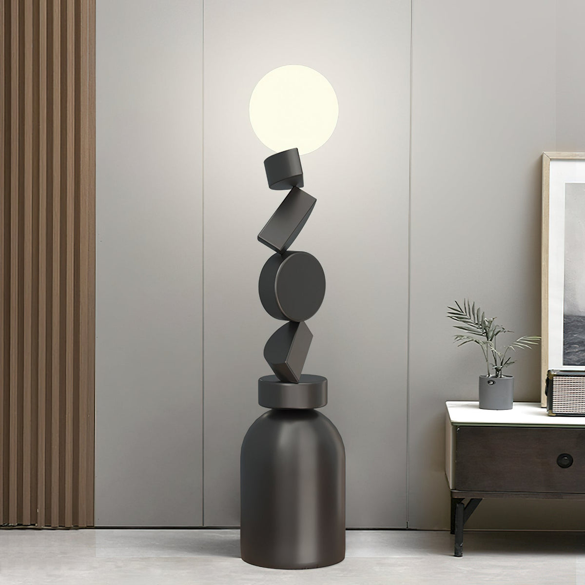 Monolith Cube Floor Light, Floor Lamp, detail 13