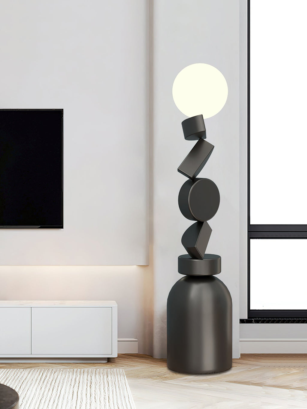 Monolith Cube Floor Light, Floor Lamp, detail 16