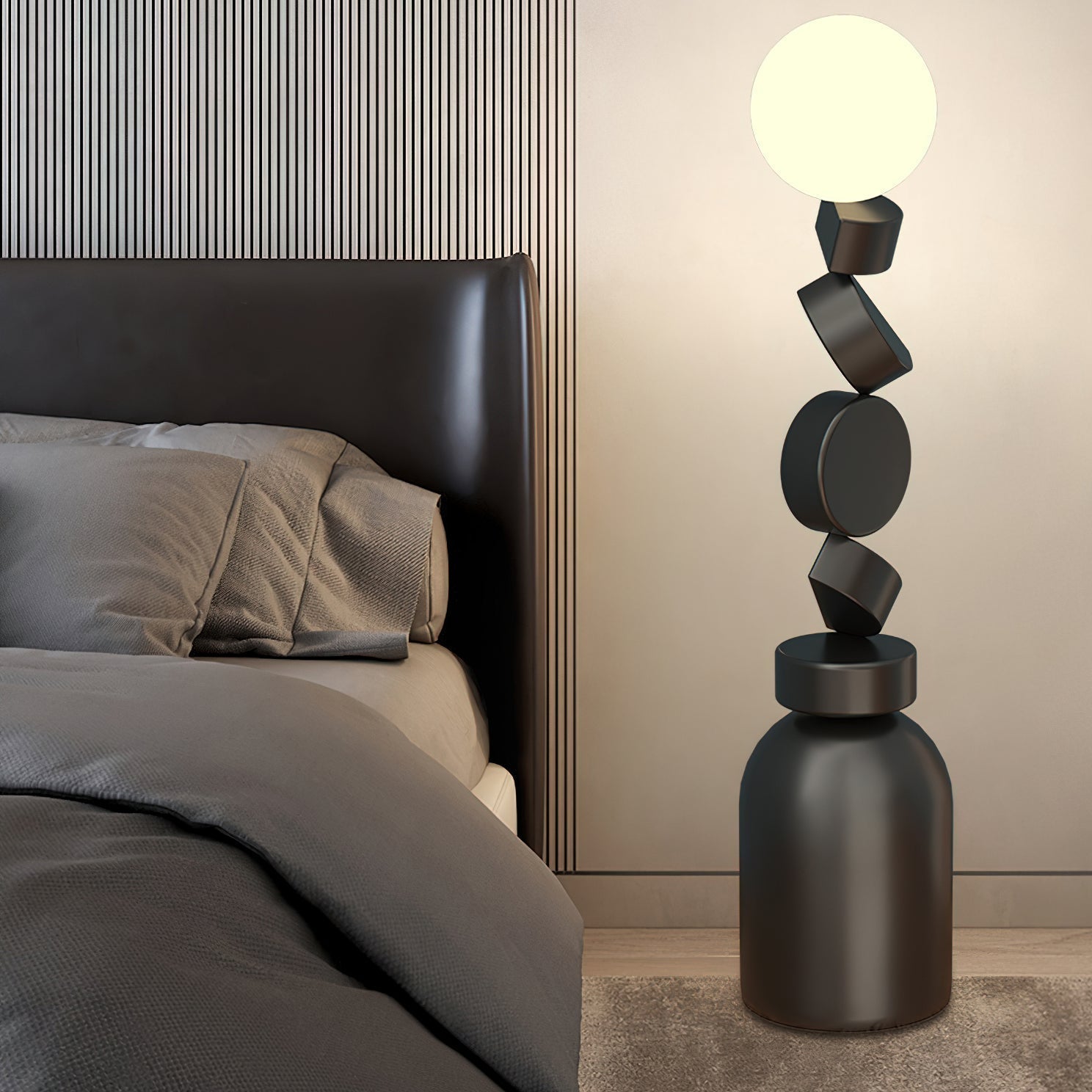 Monolith Cube Floor Light, Floor Lamp, detail 4