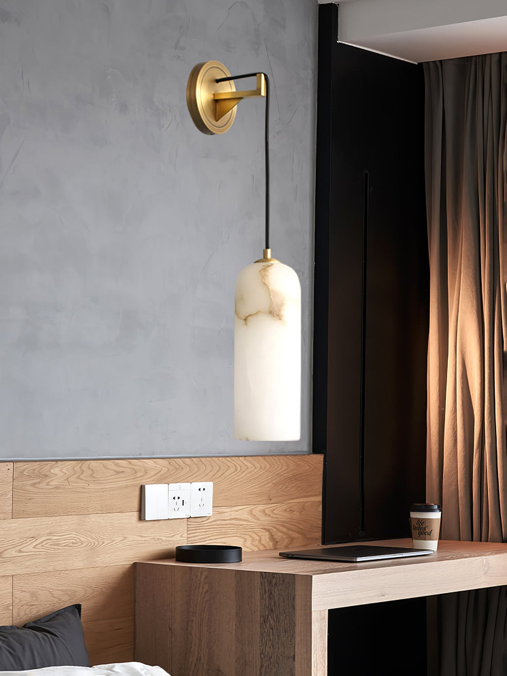 Monty Lamp bracket Wall Light, Hardwired Wall Sconce, detail 21