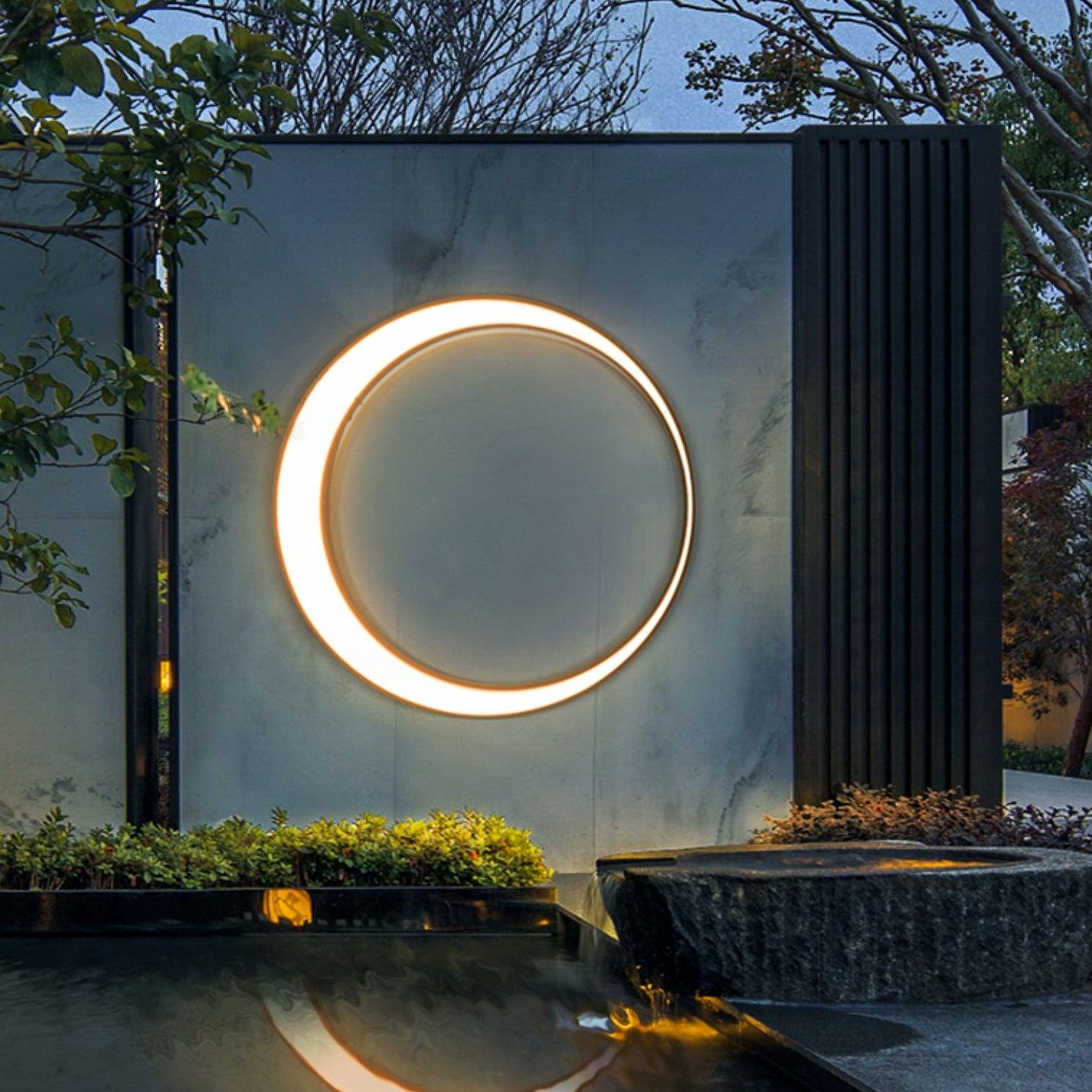 Moon Exterior Wall Light, Outdoor Wall Light, detail 2
