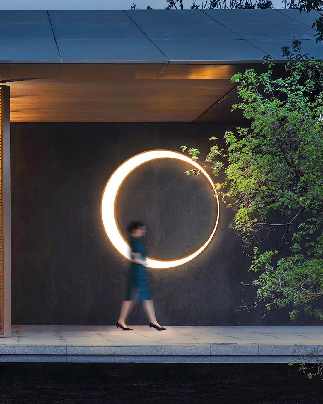 Moon Exterior Wall Light, Outdoor Wall Light, detail 3