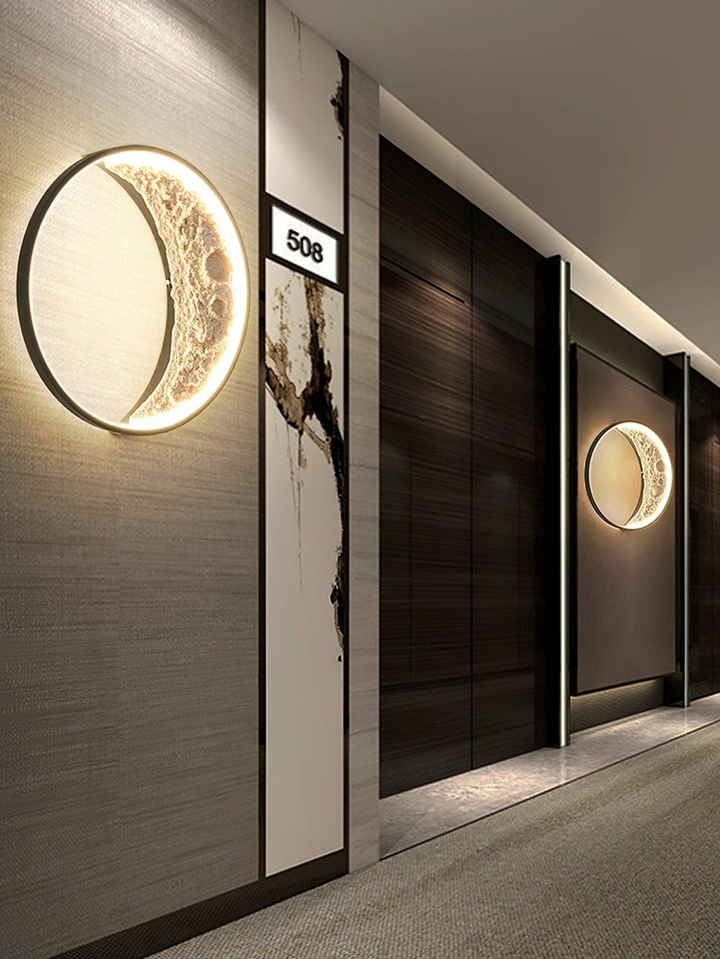 Moon Wall Light, Wall Sconce, detail 11