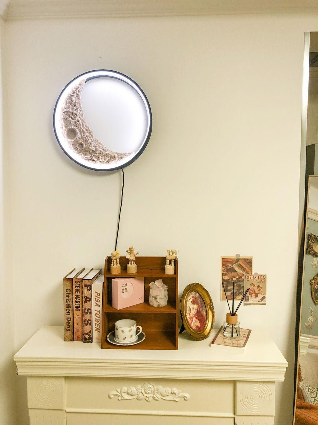 Moon Wall Light, Wall Sconce, detail 12