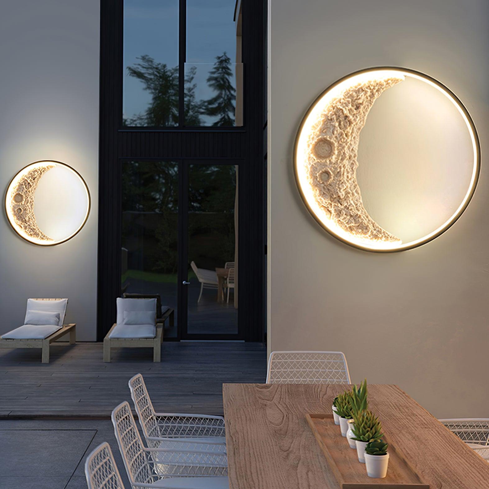 Moon Wall Light, Wall Sconce, detail 3