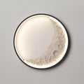 Moon Wall Light, Wall Sconce, Aluminum, Dia 40cm x H 40cm