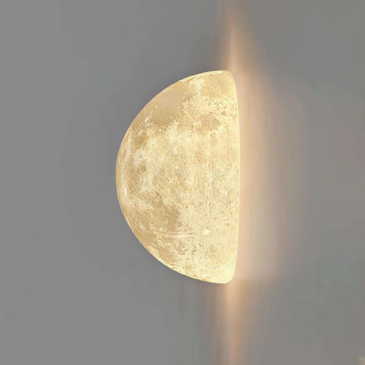 Moon 3D Wall Light - ∅ 5.9″ x H 5.9″ 3D Printing PLA, Hardwired Wall Sconce, detail 41