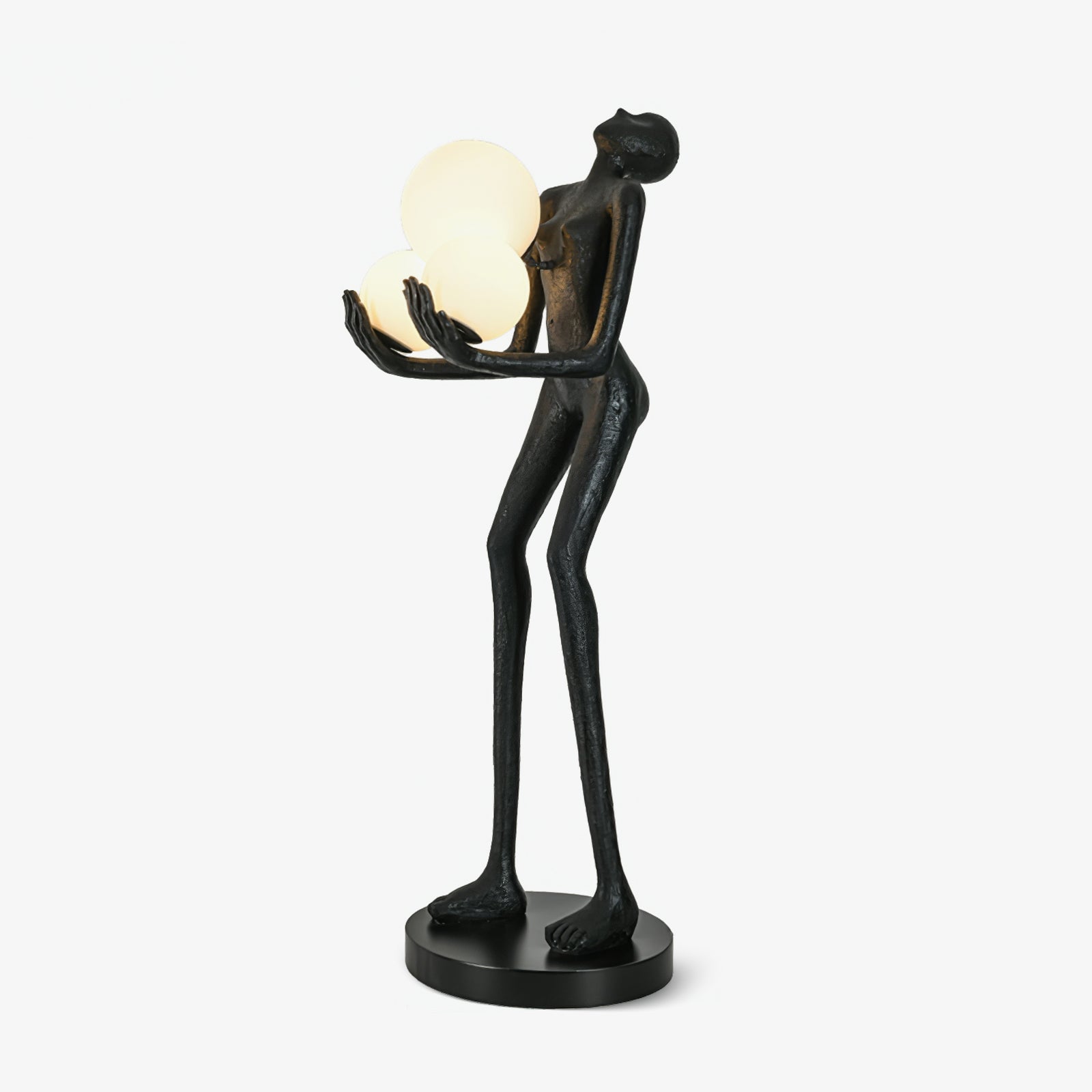 Moonlit Guardian Floor Light, Floor Lamp, Metal, ∅ 17.7″ x H 47.2″